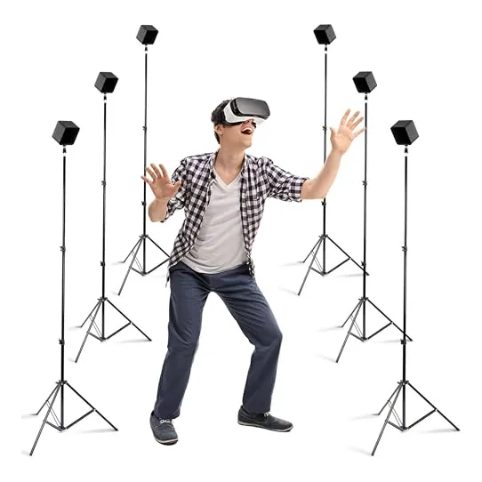 Pack De 6 Soportes Vr Skywin Para Htc Vive Y Oculus Rift
