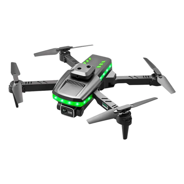 Mini Drone S 1 Com Câmera Controle E Leds Motor Brushles