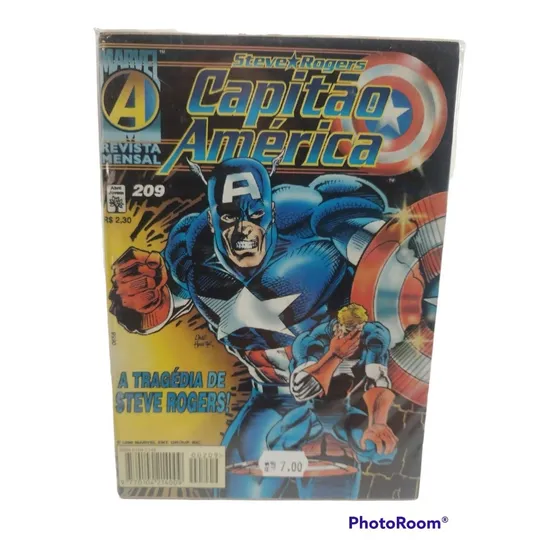 Formatinho Capitão America 209  Milhares Titulos Disponiveis