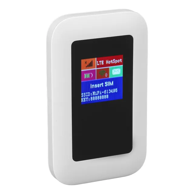 La Pantalla A Color Del Enrutador Mifi 4g Lte Admite 10 Disp