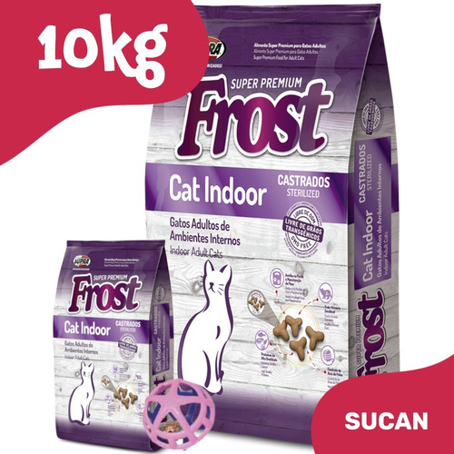 Frost Gato Cat Indoor 8,5kg + Promo -ver Foto + Envío Gratis