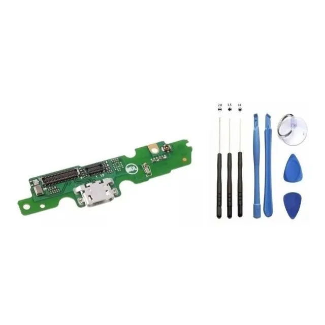Flex De Carga Generico Motorola Moto G5 Xt1672 Xt1676 + Kit
