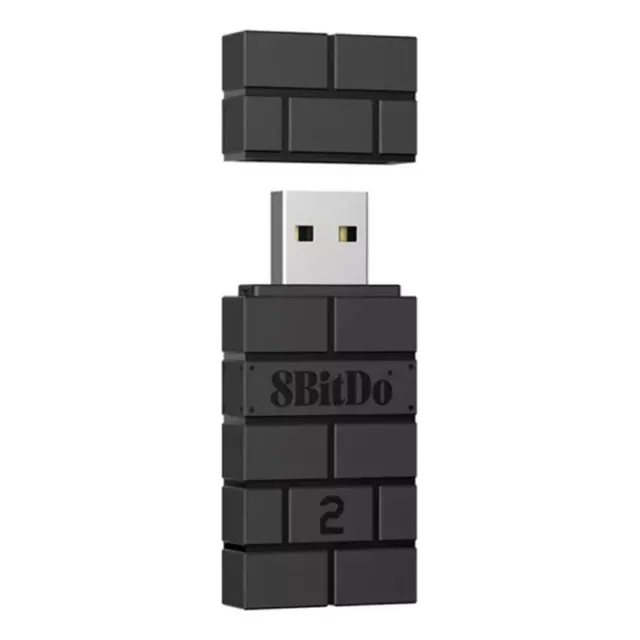 8bitdo Adaptador Bluetooth Usb V2 Switch Steam Pc Tv Box