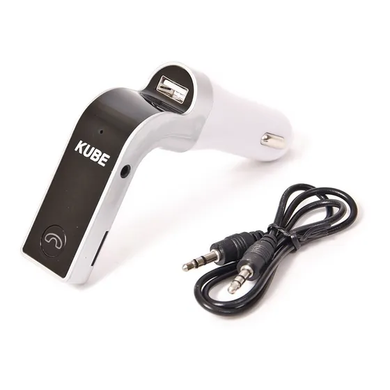 Transmisor Fm Receptor Bluetooth Manos Libre Cargador Auto