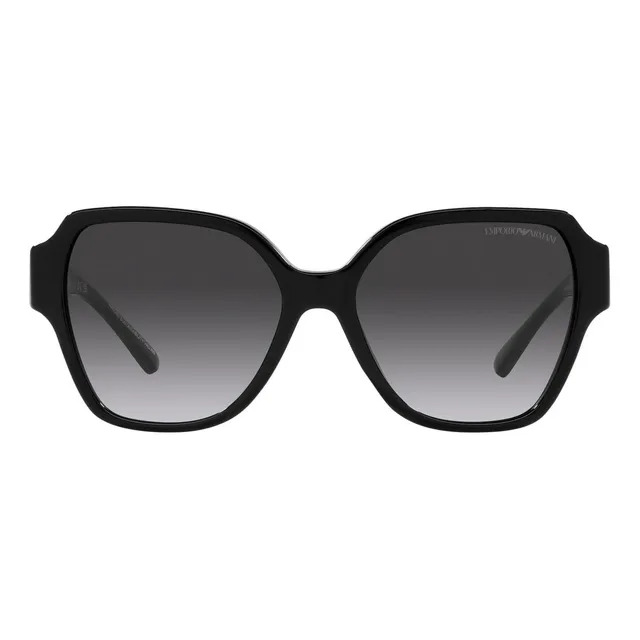 Gafas de sol Emporio Armani EA4202F de tamaño estándar con montura negra y lente gris
