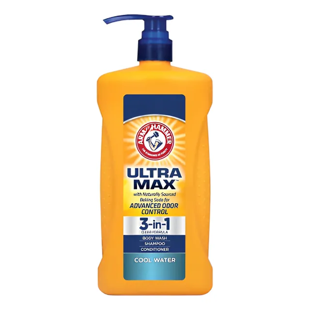 Shampoo Gel De Baño Acondicionador 3 En 1 Arm & Hammer