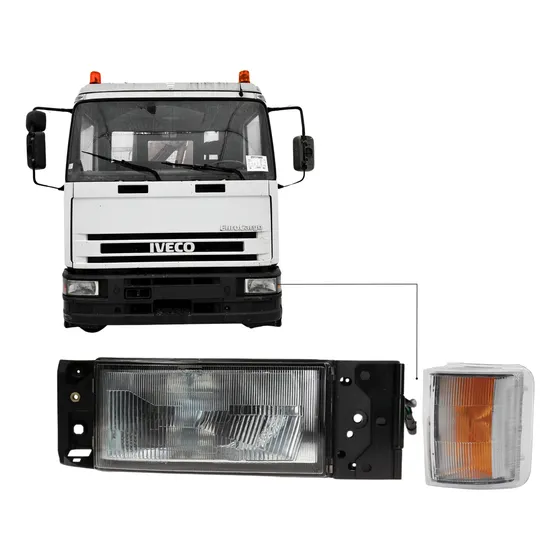 Optica Y Faro De Giro Iveco Eurocargo 1996 Al 2013