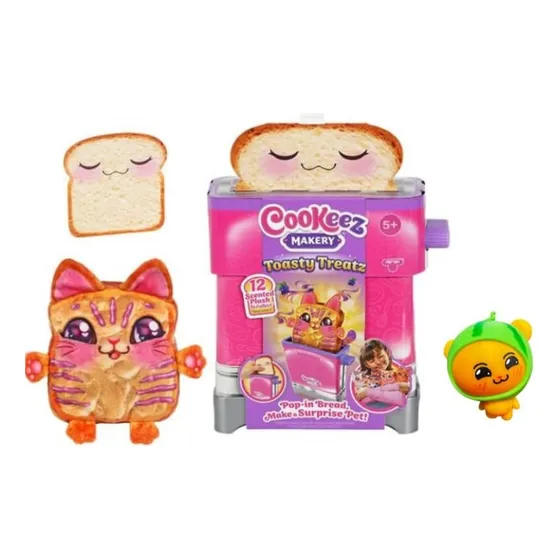 Cookeez Makery Toasty Treatz Mini Squishy Friendz Sorpresa
