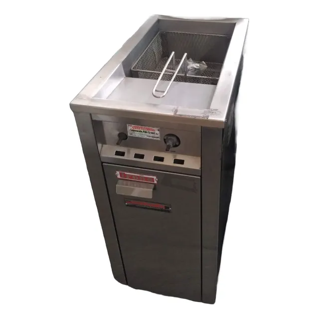 Freidor Industrial  18 Lts 1 Cesta A Gas