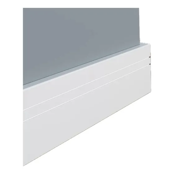 Rodapié De Pvc 240x8 Cm Impermeable (fabricamos)