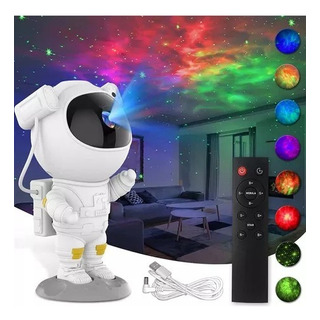 Projetor Luz Luminária Noturna Galáxia Nebulosa Astronauta Projetor Luz Luminária Noturna Galáxia Nebulosa Astronauta