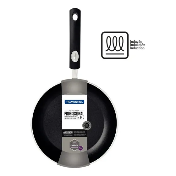 Frigideira Indução Profissional 24cm Antiaderente Tramontina