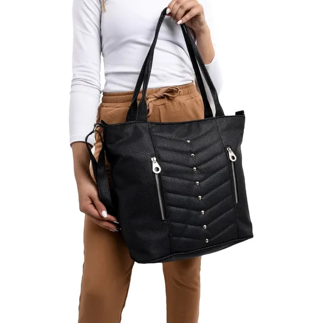 Cartera Grande Bolso Morral Eco Cuero Facultad Bandolera