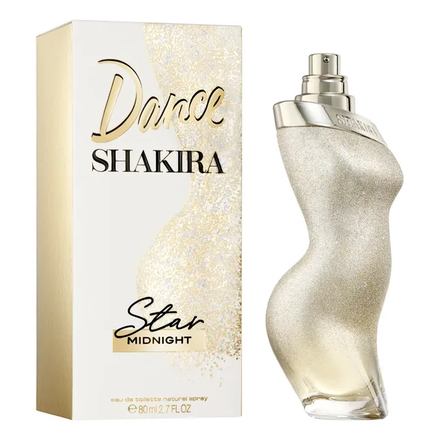 Perfume Mujer Shakira Dance Star Midnight Edt 80 Ml