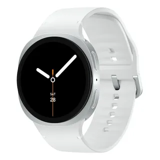 Smartwatch Samsung Galaxy Watch 8 40mm Prateado com Bluetooth e Wi-Fi