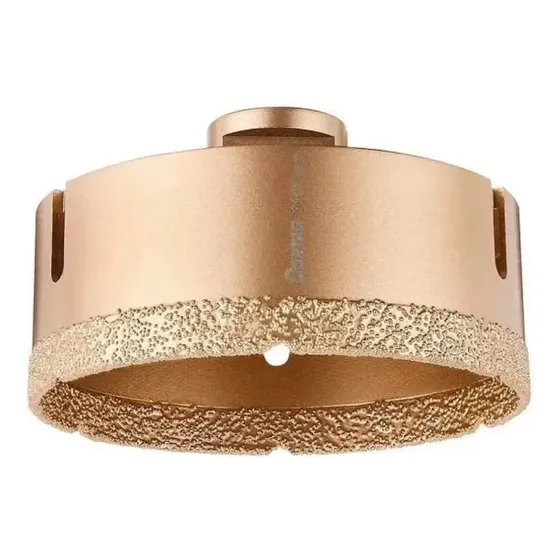 Cortag serra copo diamantada 102mm para esmerilhadeira