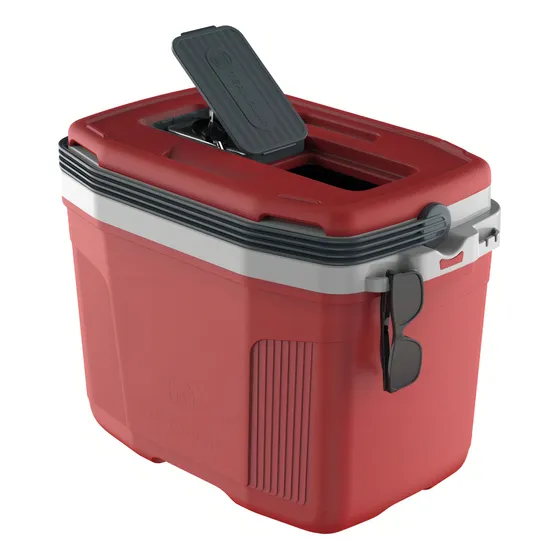 Heladera Conservadora Portatil De 32l Roja Playa Termolar Color Rojo