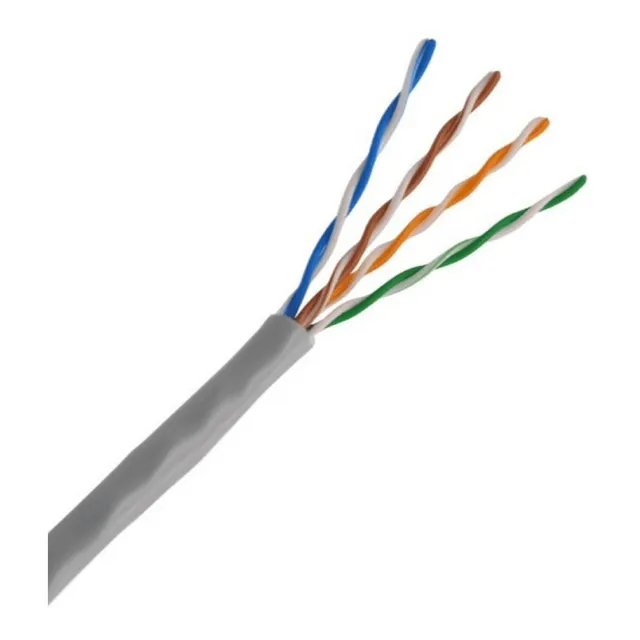 150mts Cable Utp Cat5e Gris Red Rj45 Camara Video Cctv 