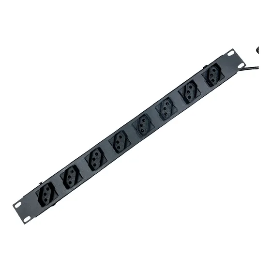 Régua 8 Tomadas Rack 19 Polegadas 127/220V 10a Extensão