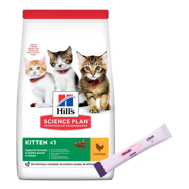 Alimento Hills Gato Cachorro Kitten 1,6 Kg + Regalo