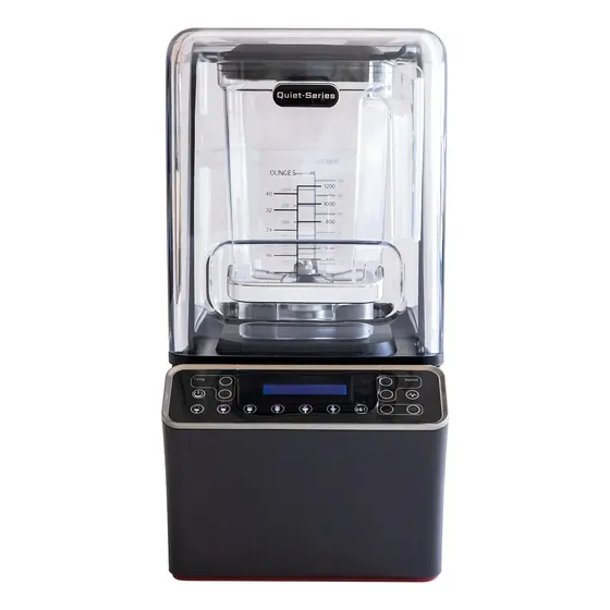 PRO BLENDER QUIET PRO Licuadora Para Bar Digital Con Cubierta Anti-Ruido 3.5 HP 2 Litros Color Negro
