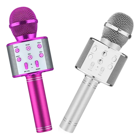 Microfono Karaoke Inalambrico  Parlante Incluido Bluethoot