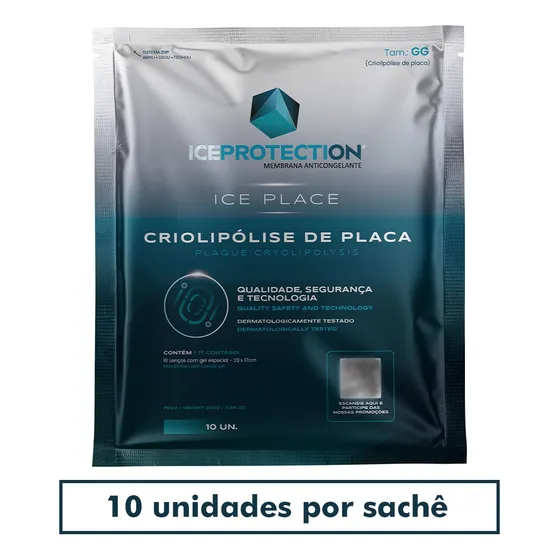 10 Mantas Criolipólise De Placa Ice Place 330g