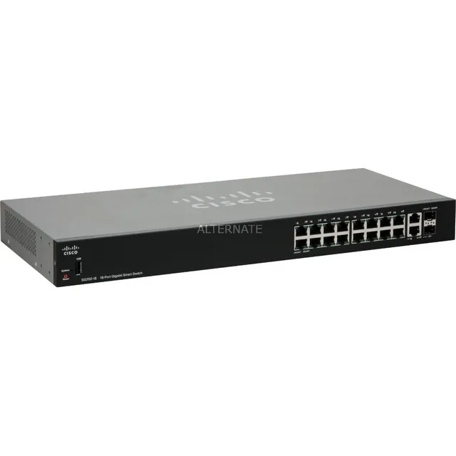 Switch Cisco Smb 20pts Gigabit 2sfp Adm Sg300-20