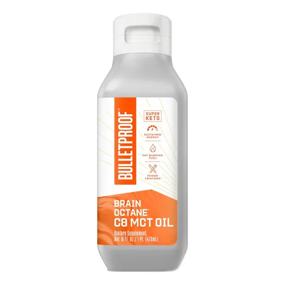 Suplemento en aceite Bulletproof Suplementos Triglicéridos de Ácido Caprílico x 473mL
