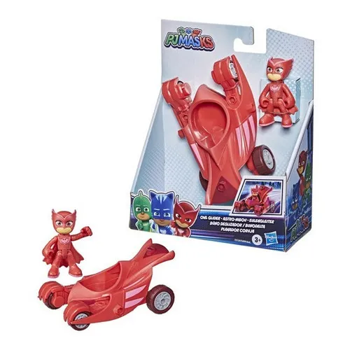 Figura De Acción Hasbro Pj Masks Búho Deslizador Ululette