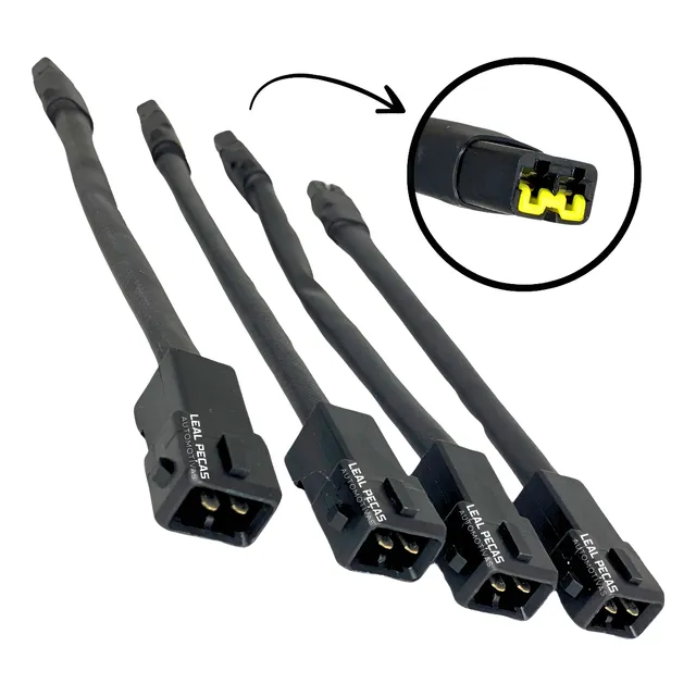 Cabo Adaptador Para Máquina De Bico Injetores plug Oval
