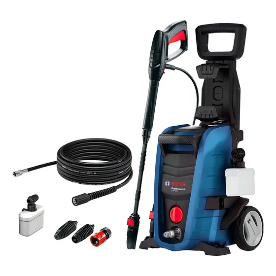 Lavadora de alta presión, 1700 W, 2000 psi, Bosch Ghp 200, color azul, frecuencia 60 Hz, 220 V
