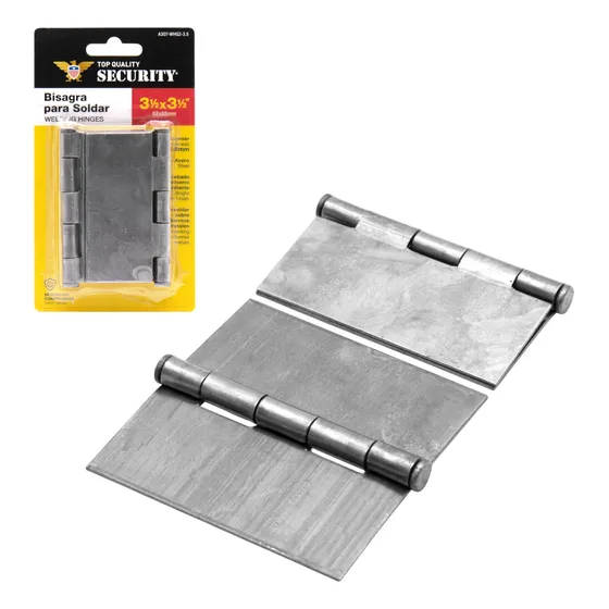 Bisagra Para Soldar 3x3 Security