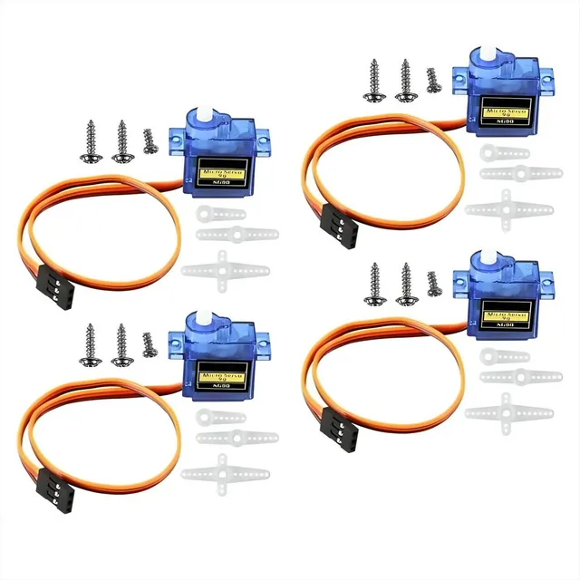 4 Piezas Servomotor Micro Sg90 1.6kg Servo Motor Arduino Pic