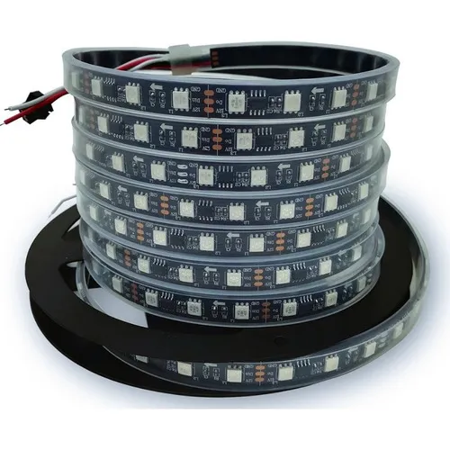 Fita Led Ws2811 Endereçável 12v 5m 300leds Silicone Ip67