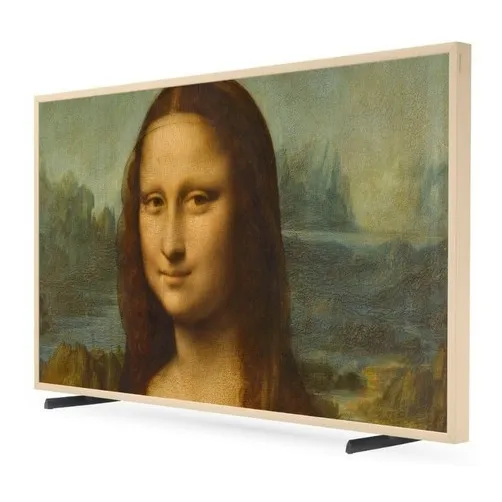 Smart Tv Samsung The Frame Qled 4k 55'' + Marco Beige - Excelente (Reacondicionado)