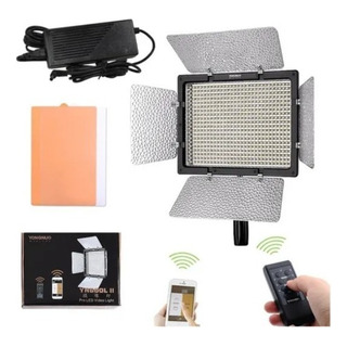 Iluminador Led Yongnuo Yn 600l Ii+ + 2 Bateria+ Fonte Iluminador Led Yongnuo Yn 600l Ii+ + 2 Bateria+ Fonte