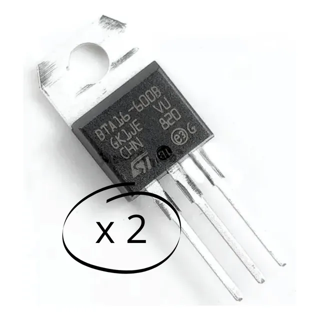 Bta16-600 Bta16-600b Bta16600 = Q6016rh4 Triac 16a 600v 