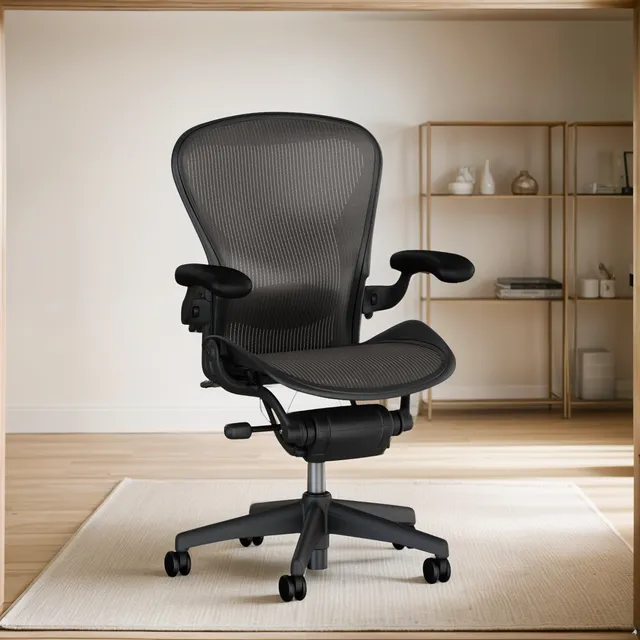 Silla Ejecutiva Herman Miller Aeron Size B - Open Box Nueva