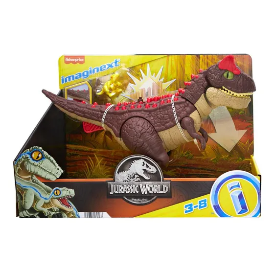 Figura Carnotaurus Modo Defensa Imaginext Jurassic World