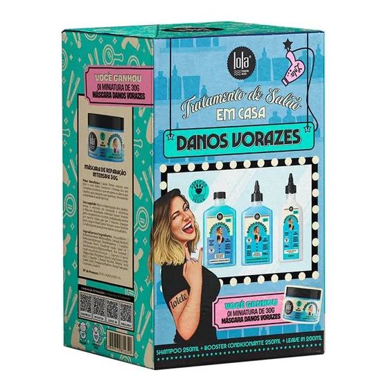 Kit Lola Cosmetics Danos Vorazes - 4 Produtos