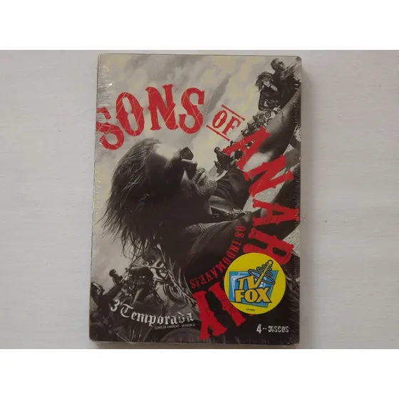 Box Dvd Sons Of Anarchy 3ª Temporada Completa-origin-lacrado