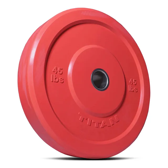 Parachoque Olimpico 45.0 Lbs Color Rojo