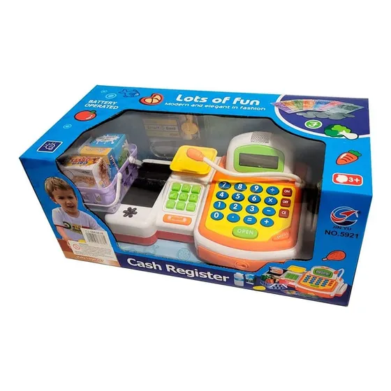 Caja Registradora Calculadora Juguete Niña Accesorios Sonido