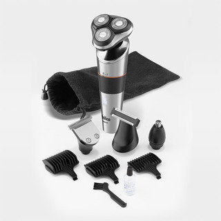 Barbeador Philco Pba10 Lâminas Laváveis 9 Acessórios 127/220v Cor Prata Barbeador Philco Pba10 Lâminas Laváveis 9 Acessórios 127/220v Cor Prata