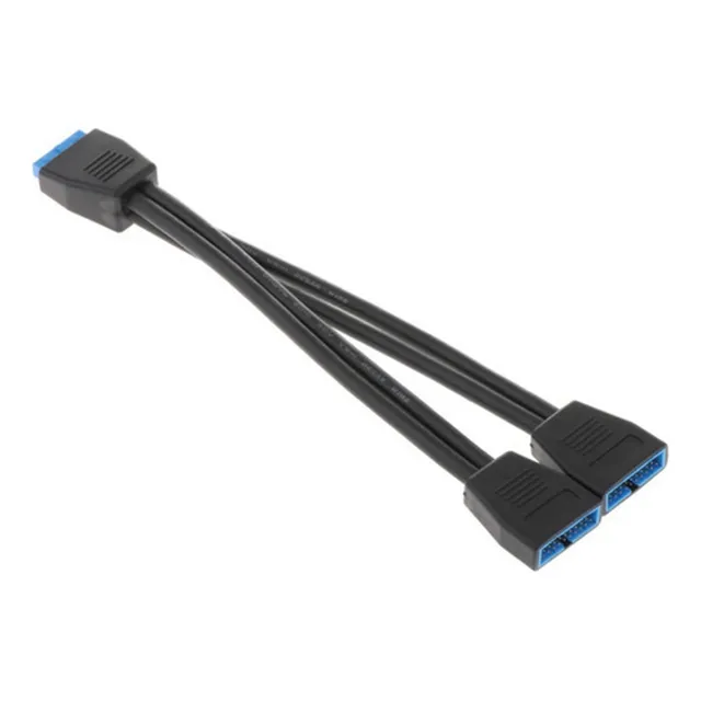 * Cabezal Usb De 19 Pines Usb3.0 Placa Base Divisor Usb Hub