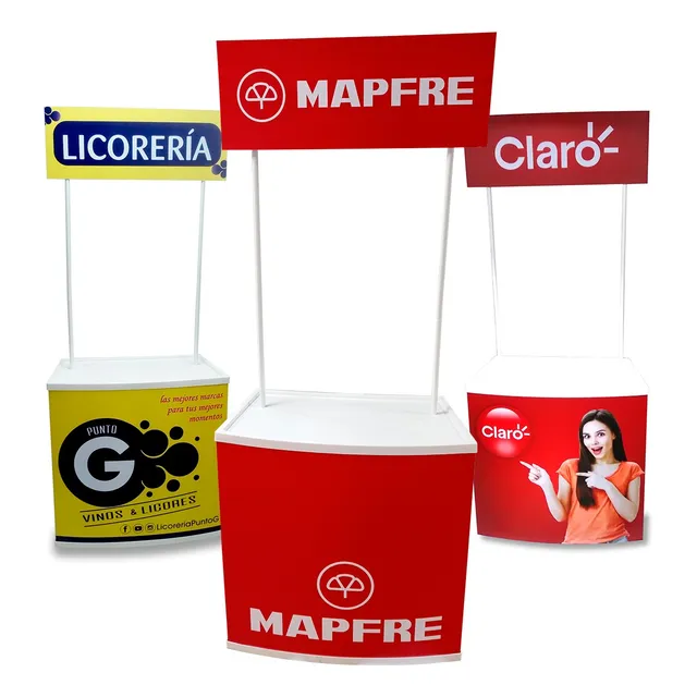 Modulo Counter Publicitario. Stand Pvc. Personalizado