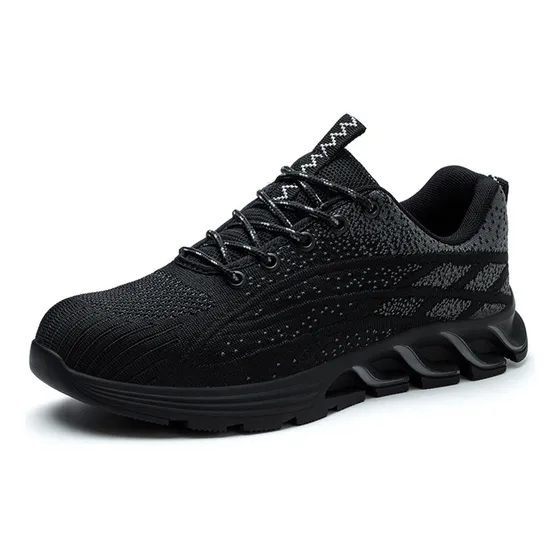 Zapatos Zapatilla De Seguridad Hombre Y Cómodo Transpirable