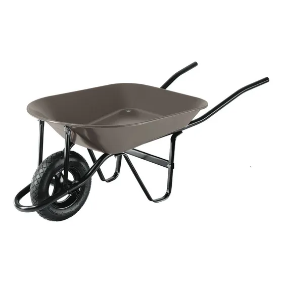 Carretilla 4.5 Ft3 Neum Gris Bastidor Tubular Pretul (22647)