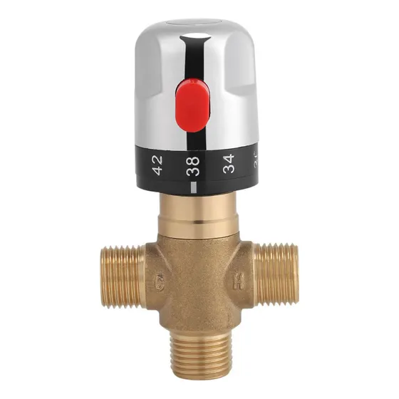 Válvula Mezcladora Termostática Para Control De Temperatura 